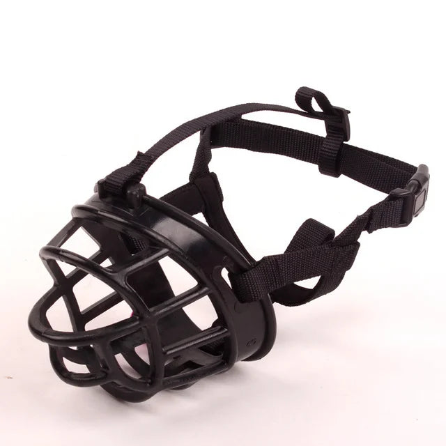 Adjustable Silicone Dog Muzzle With Comfortable Fit For All Breeds