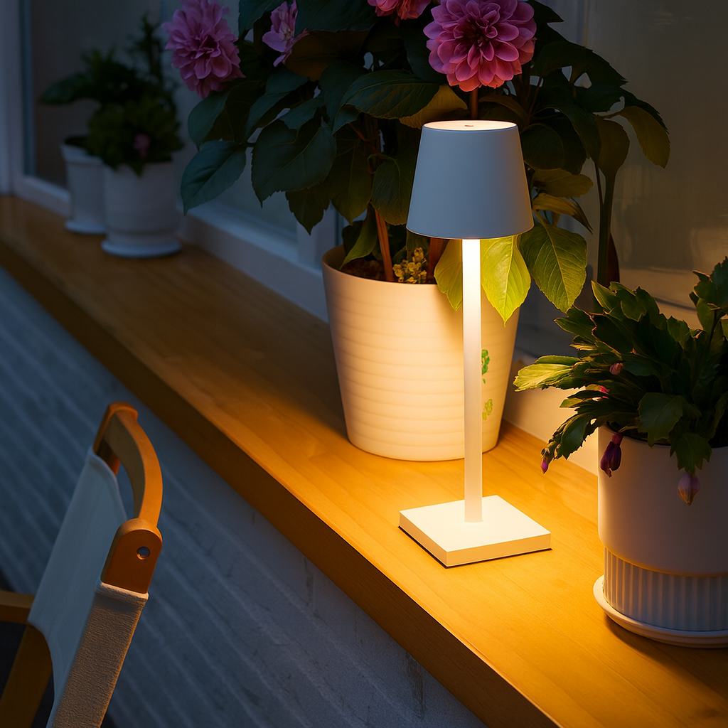 NovaGlow Premium LED Table Light For Modern Interiors And Home Office Or Living Space Decor