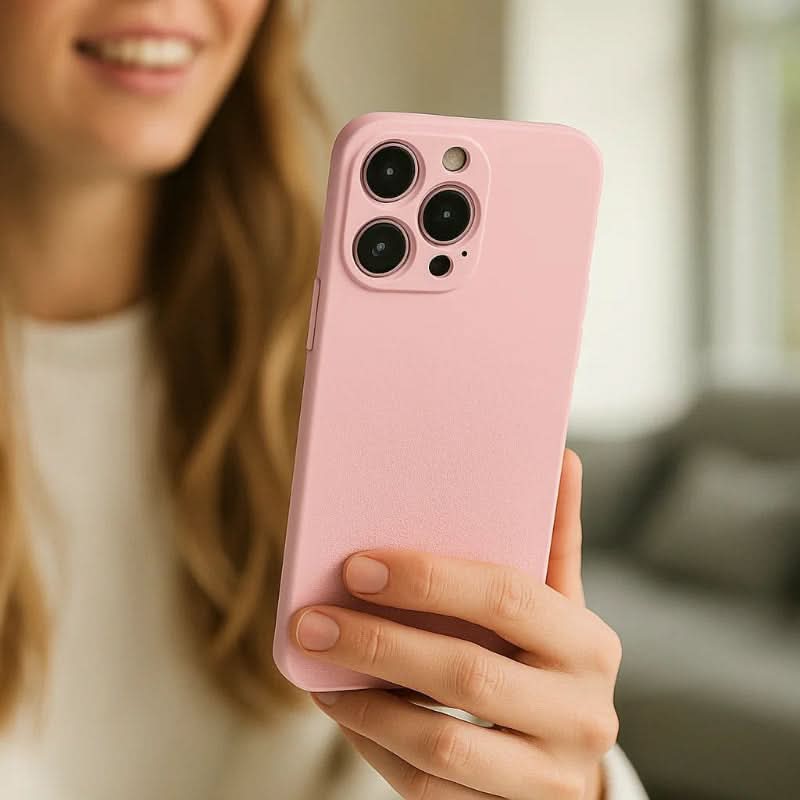 SilkGuard nárazuvzdorné těsně přiléhající silikonové pouzdro — iPhone 14–17