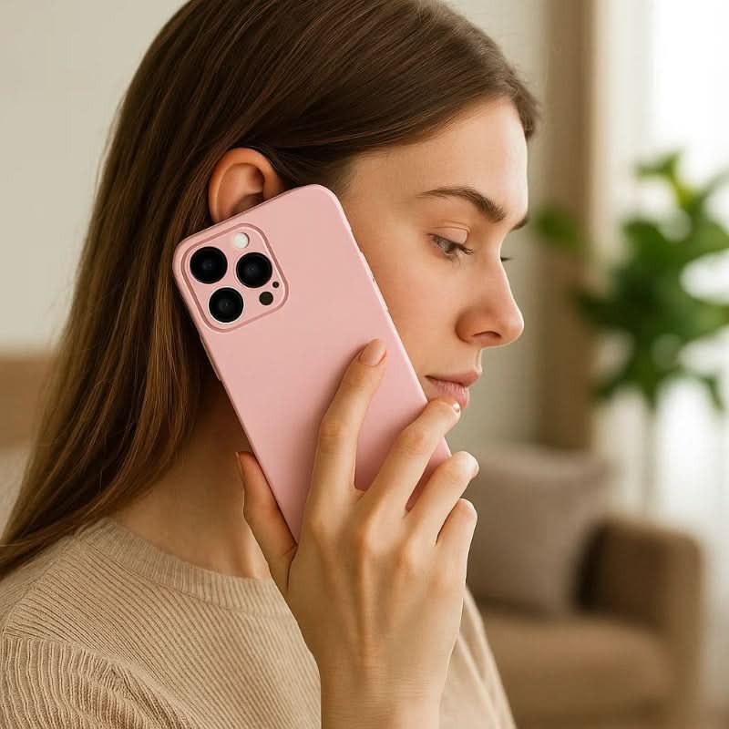 SilkGuard nárazuvzdorné těsně přiléhající silikonové pouzdro — iPhone 14–17