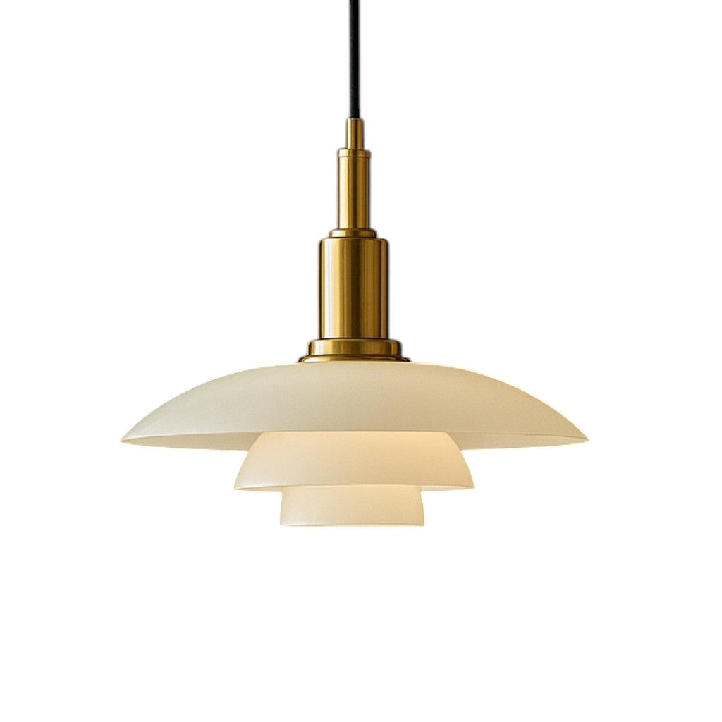 Nordell Glass Pendant And Metal Nordic Table Lamp For Dining Areas And Kitchen Islands
