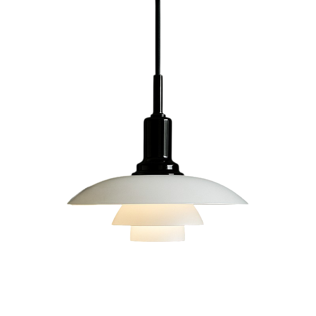 Nordell Glass Pendant And Metal Nordic Table Lamp For Dining Areas And Kitchen Islands