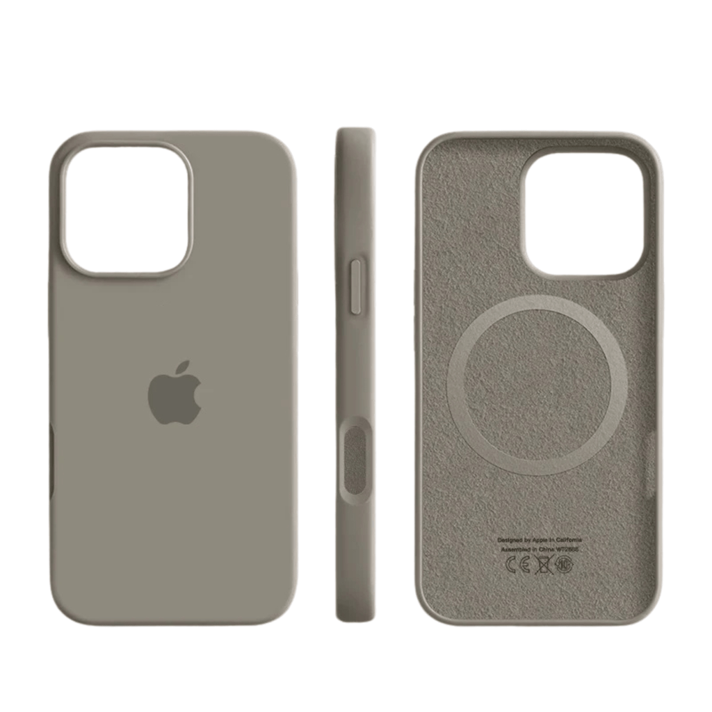 AetherSilk Luxe magnetiskt silikonskal för iPhone — mjuk yta