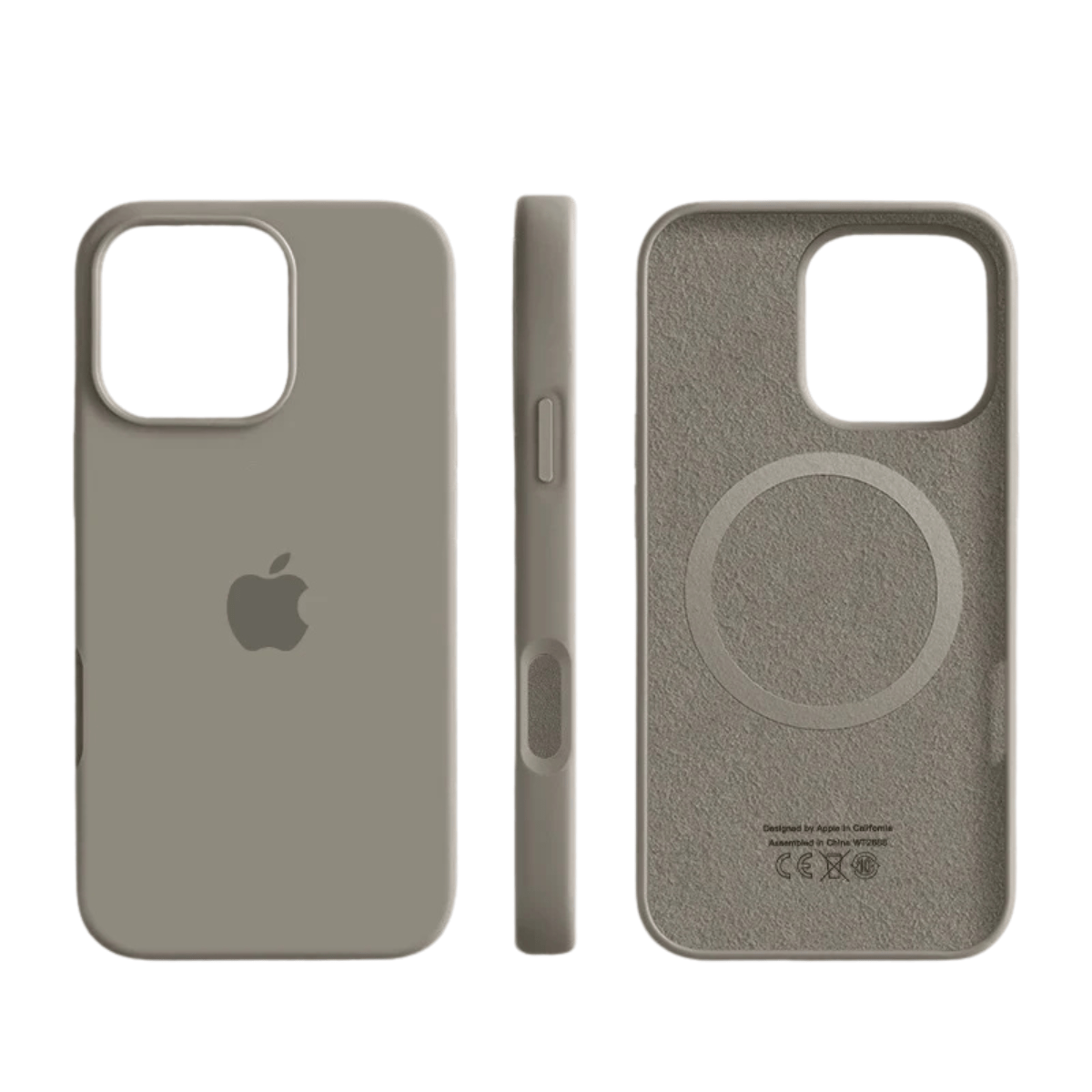 AetherSilk Luxe magnetiskt silikonskal för iPhone — mjuk yta