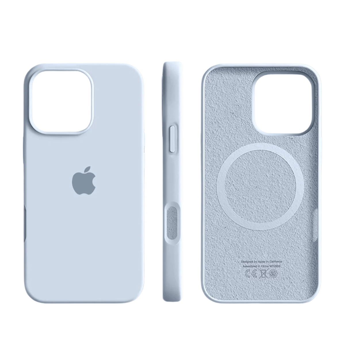 AetherSilk Luxe magnetiskt silikonskal för iPhone — mjuk yta