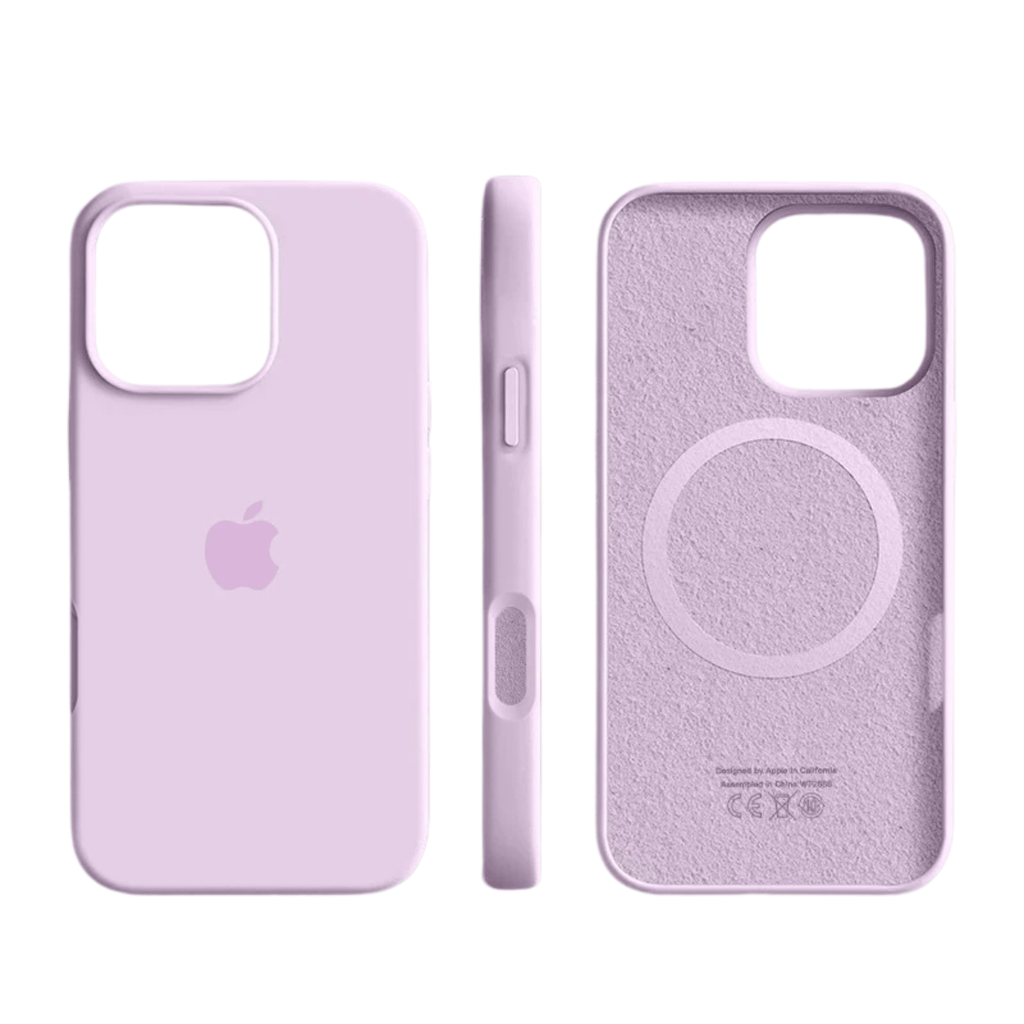 AetherSilk Luxe magnetiskt silikonskal för iPhone — mjuk yta