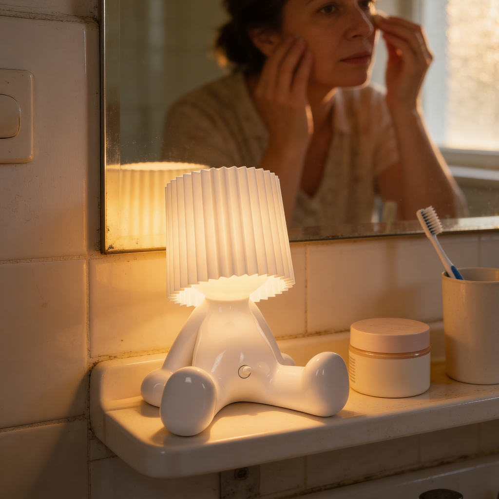 Stolní LED lampa na baterie bezdrátová v osmi barvách