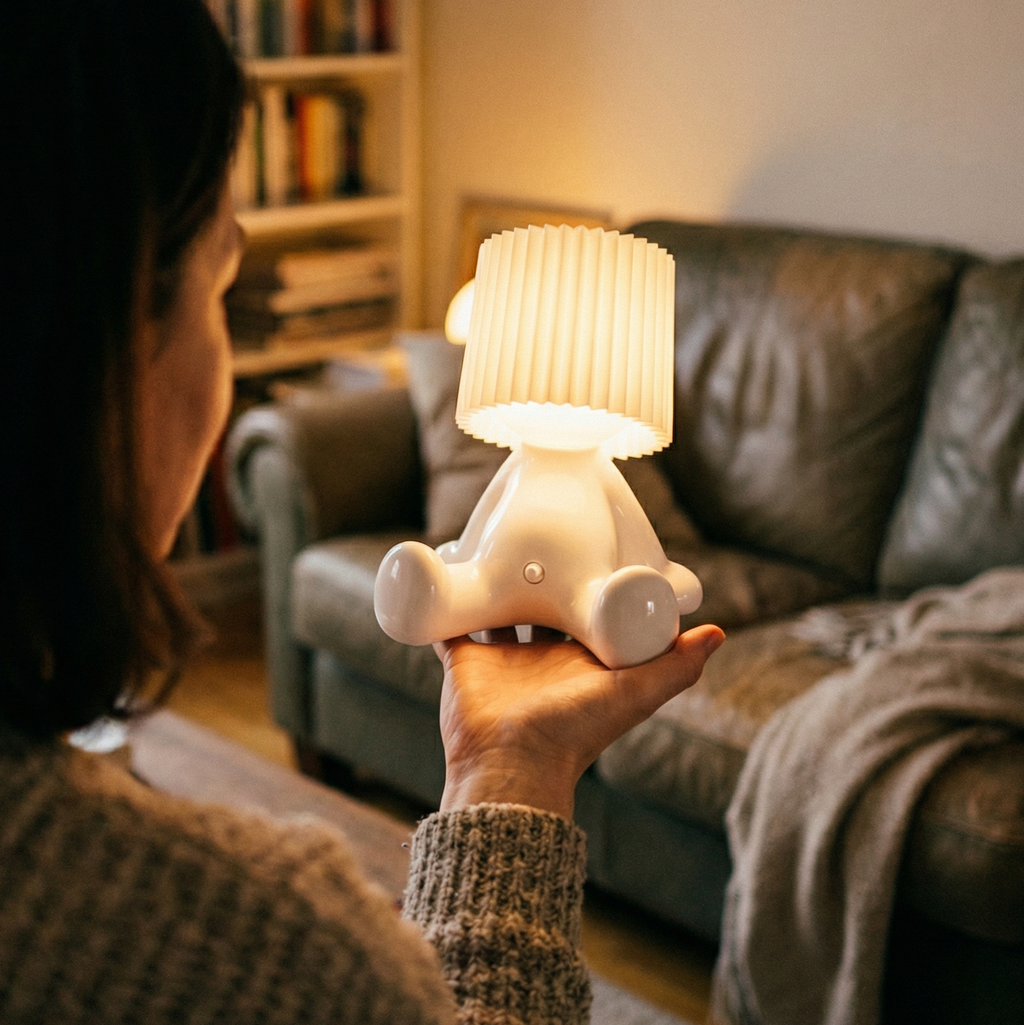 Stolní LED lampa na baterie bezdrátová v osmi barvách