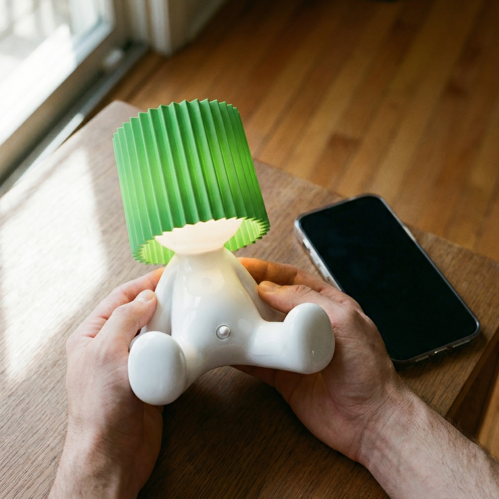 Stolní LED lampa na baterie bezdrátová v osmi barvách