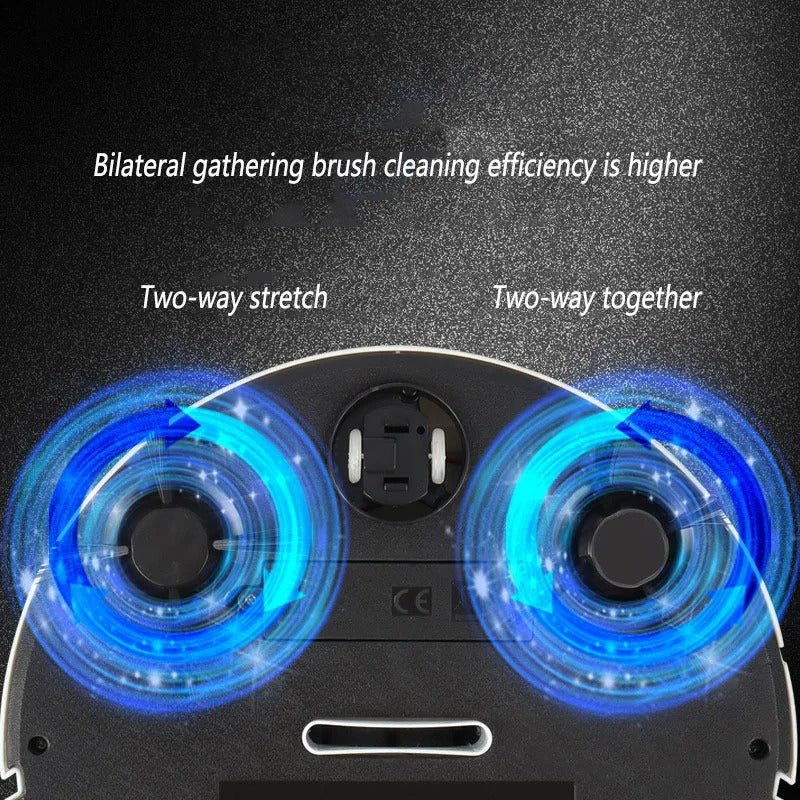 Smart Home Ultra Quiet Robot Vacuum — HEPA Filtration, Intelligent Routing, Hard Floors & Short Rugs