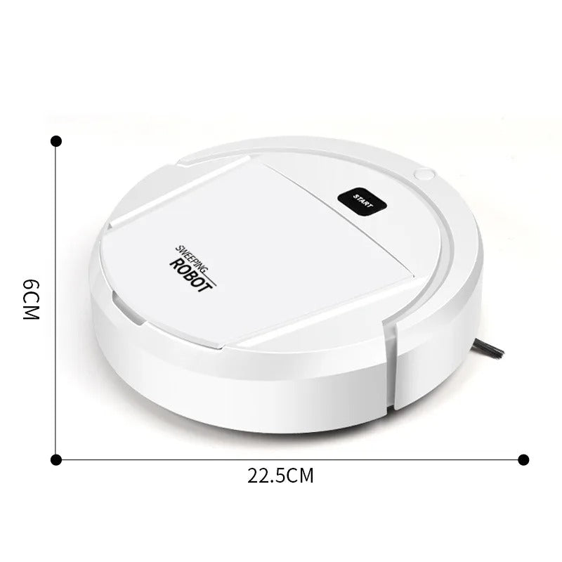 Smart Home Ultra Quiet Robot Vacuum — HEPA Filtration, Intelligent Routing, Hard Floors & Short Rugs