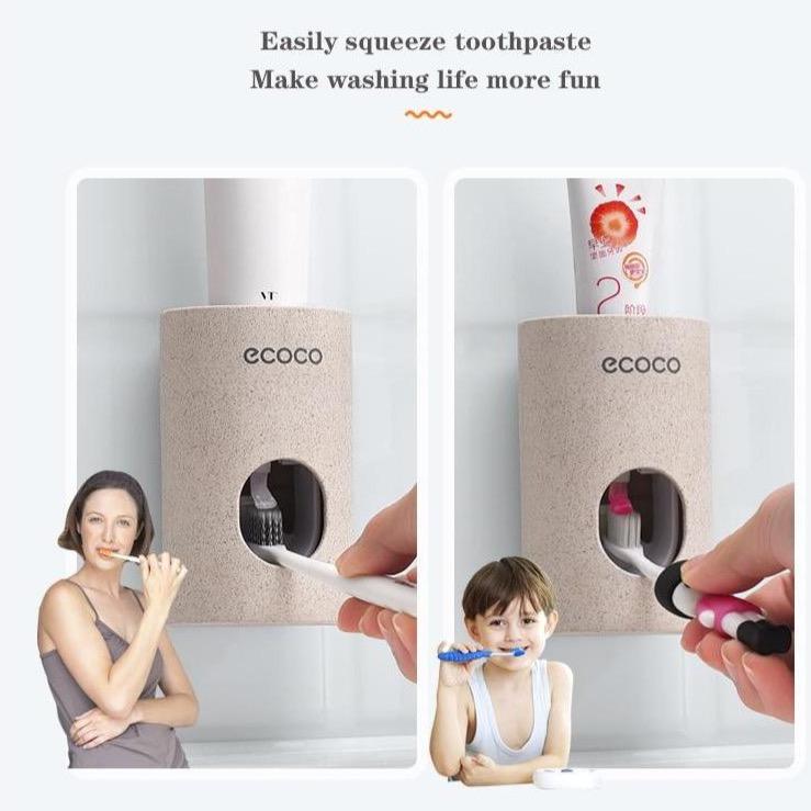 Smart Wall Mount Toothpaste Dispenser — Automatic Contactless Sanitary Operation