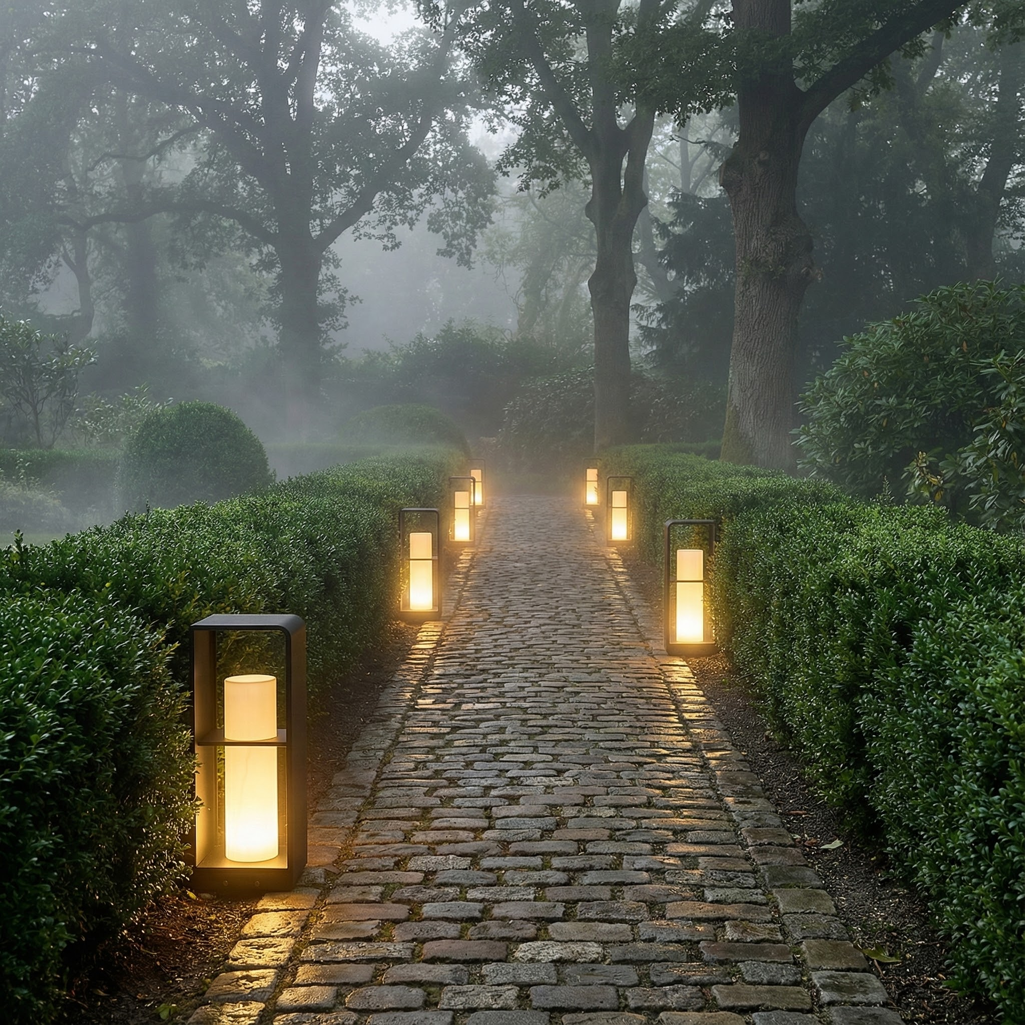 NovaLume Solar Garden Light With Marble-Style Accent For Modern Outdoor Spaces For Patios And Gardens
