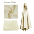 Water-Repellent Parasol Cover For 6/8 Spokes Umbrellas With Ventilation 2-3 Meters