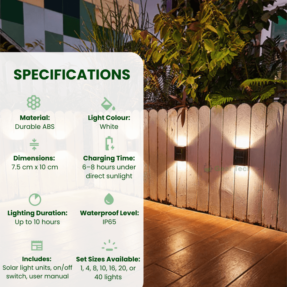 Nexora Wireless Outdoor Solar Wall Lights For Pathways, Patios, And Gardens In Your Outdoor Spaces