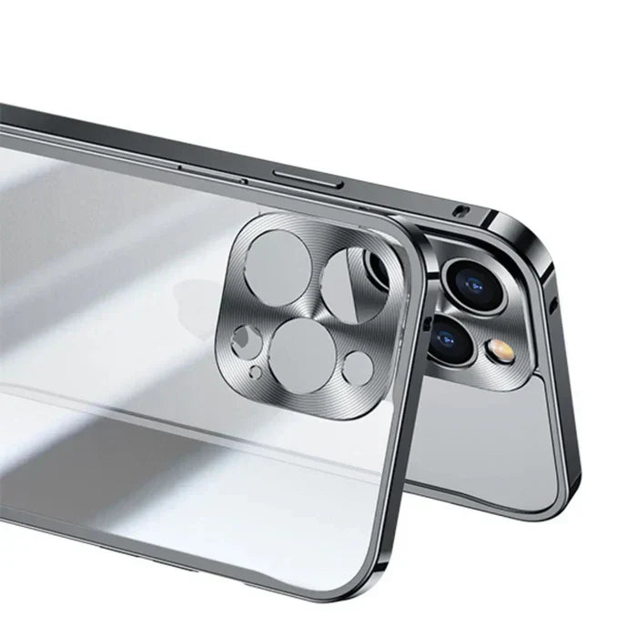 SteelGuard MagSafe-Hülle für iPhone 15 — Transparente Schutzhülle