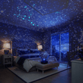 NebulaGlow Galaxy projektor — Állítható fényerő- és színhangolás, csillag- és ködvetítés