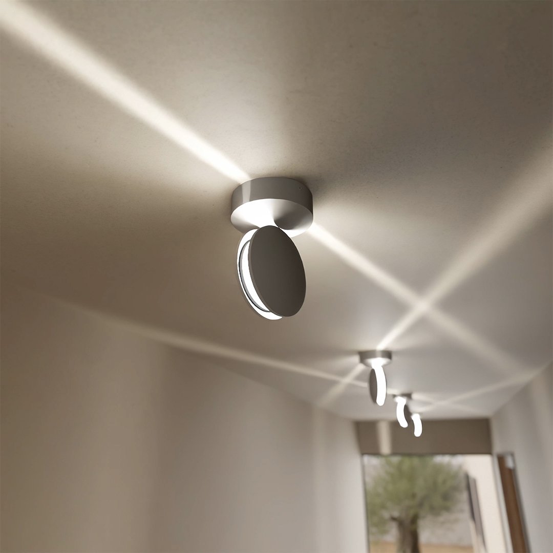 360 Degree Rotatable Aluminum LED Wall Lamp For Warm Ambient Lighting