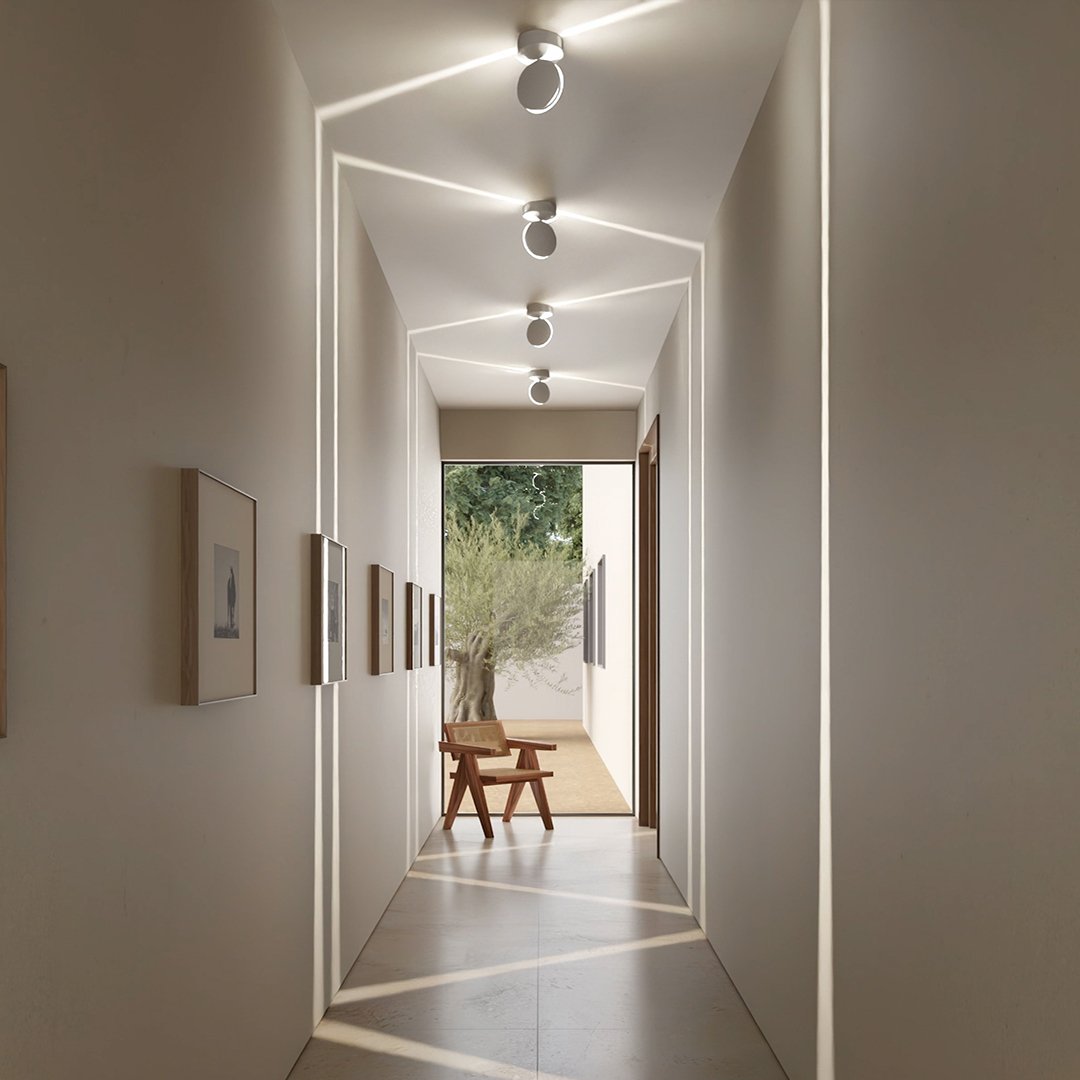 360 Degree Rotatable Aluminum LED Wall Lamp For Warm Ambient Lighting