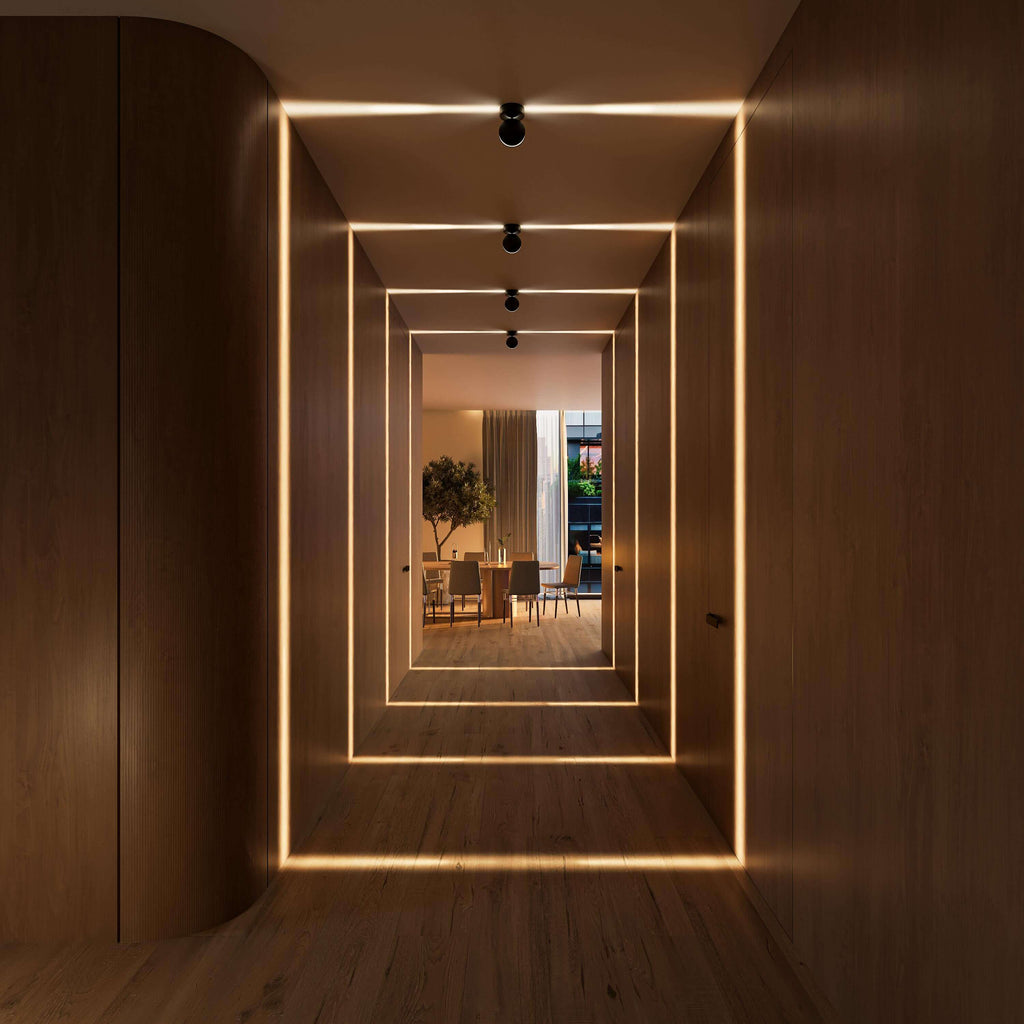 360 Degree Rotatable Aluminum LED Wall Lamp For Warm Ambient Lighting