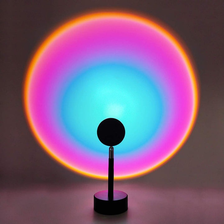 AuroraGlow USB Desk Lighting With Sunset Ambience For Gaming And Home Office Use