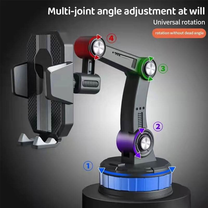 Soporte de teléfono UltraGrip con ventosa de succión potente y rotación de 360 grados
