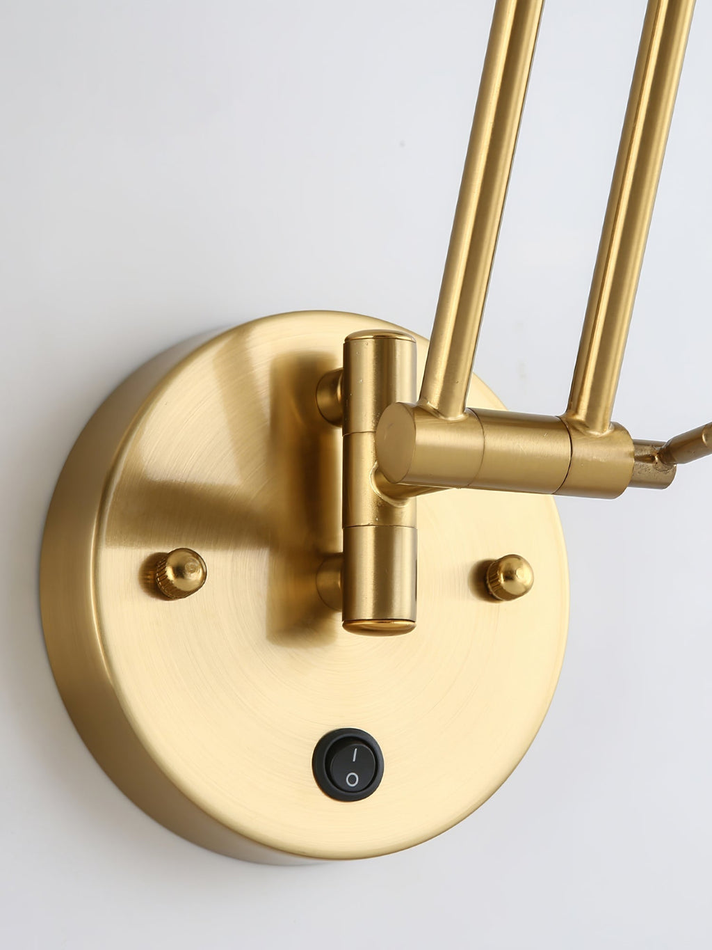 Industrial Adjustable Wall Lamp With Swivel Arm E26 E27 Socket For Reading And Bedroom