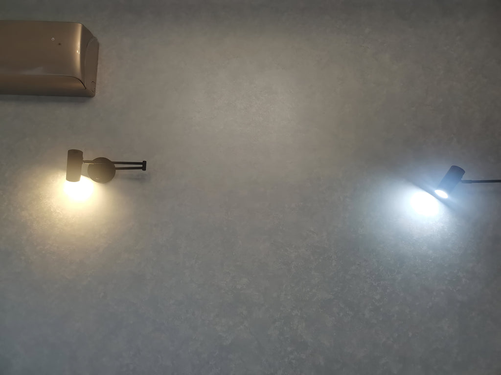 Versatile Wall Light With Adjustable Arm And Cylindrical Spotlight In Brass Or Black Metal