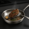 TITAN-PREMIUM PAN - High-quality titanium pan without coating for all hob types 2
