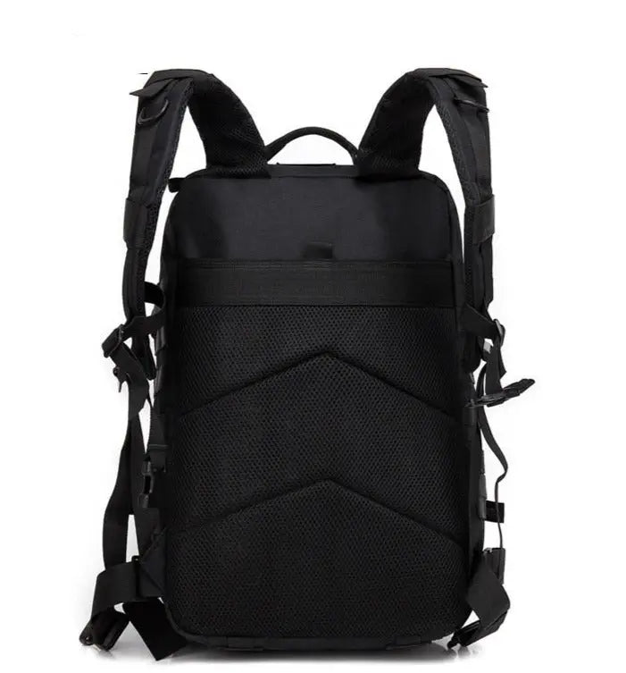 50-Liter Tactical Backpack — Multiple Compartments, Protective Laptop Sleeve, Travel Daypack