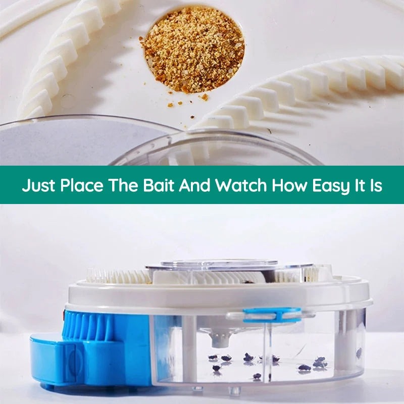 USB Fly Trap For Indoor Use Quiet Insect Catcher With No Chemicals