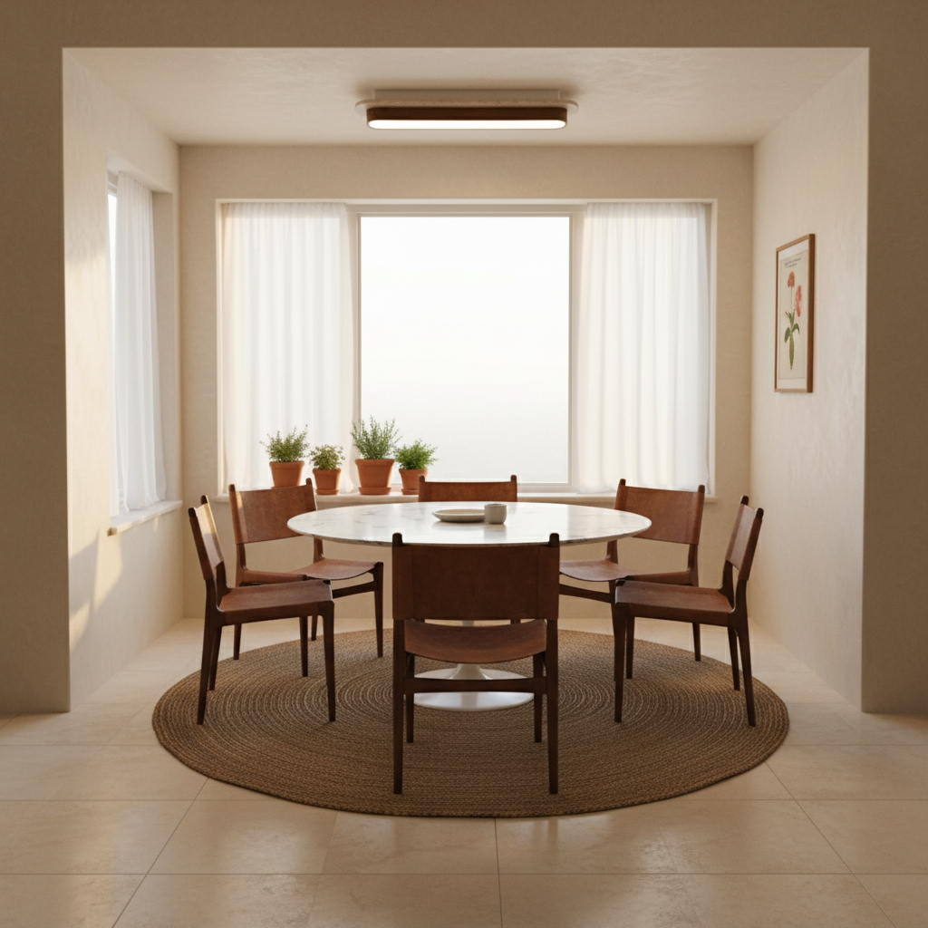 AuroraStone Natural Stone Ceiling Light With A Wood Frame, Flush Mount Fixture For Living Spaces