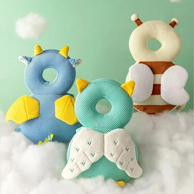 Toddler Head Protector Cushion - Breathable Safety Pad with Adjustable Buckle 5