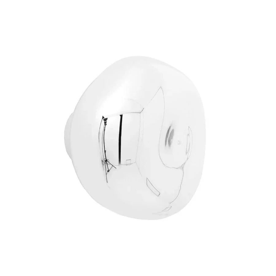 Glacier-Style Molten Acrylic Wall Sconce For Indoor Ambient Lighting In Modern Interiors
