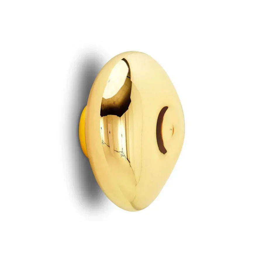 Glacier-Style Molten Acrylic Wall Sconce For Indoor Ambient Lighting In Modern Interiors