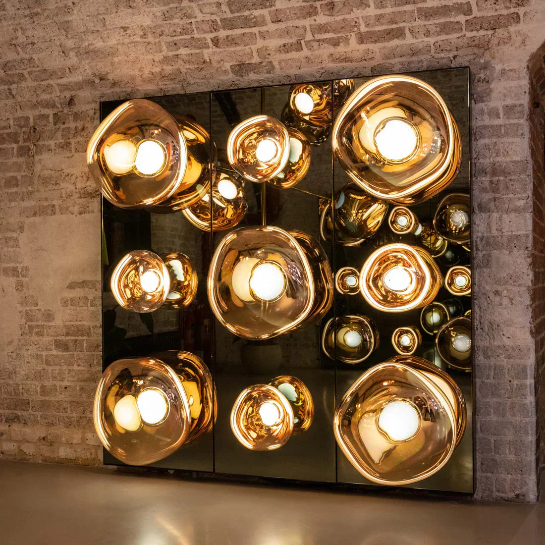 Glacier-Style Molten Acrylic Wall Sconce For Indoor Ambient Lighting In Modern Interiors