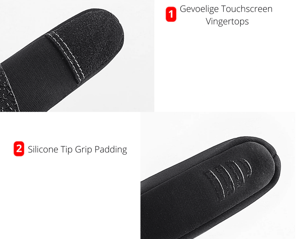 PolarGrip Pro 冬用グローブ — 暖かく、防水仕様でタッチスクリーン対応