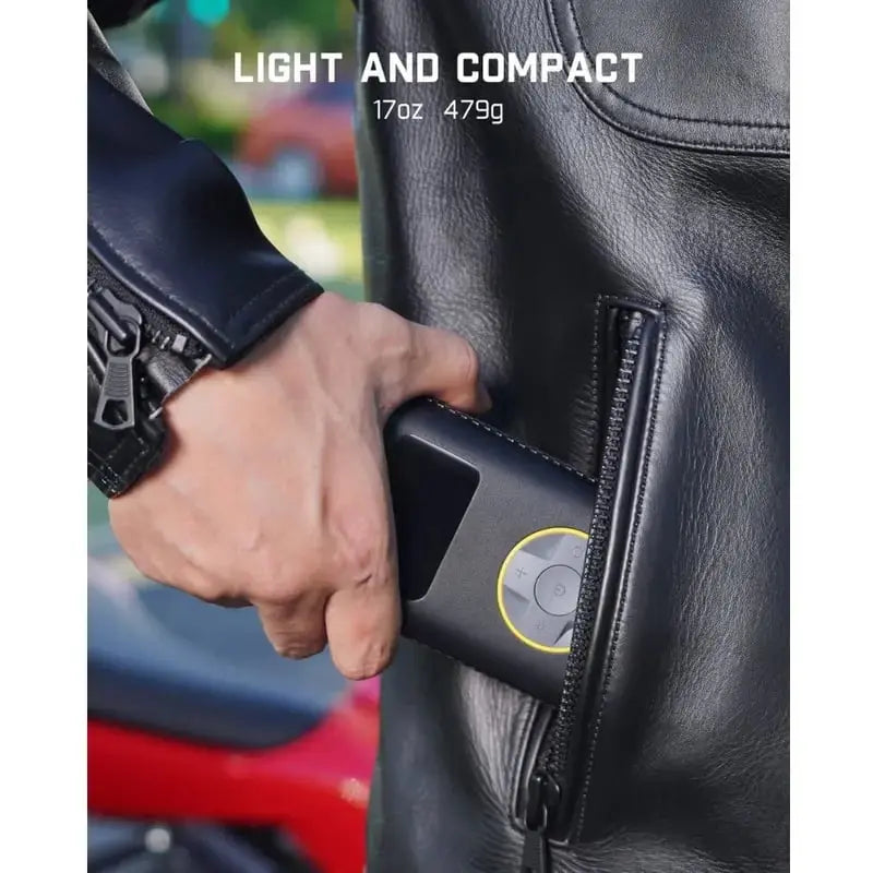 Digital Portable Tire Inflator — Battery-Powered, 150 PSI, Automatic Shutoff