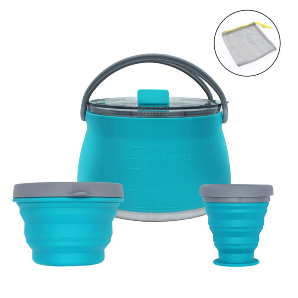 Collapsible Camping Kettle — Lightweight, Durable Compact Design