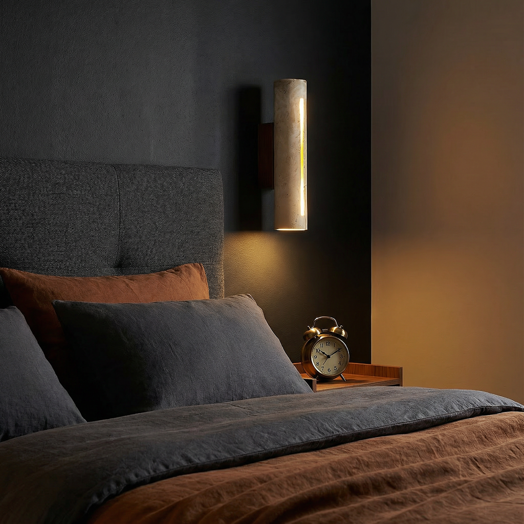 TerraLume Elegant Natural Wall Sconce For Ambient Illumination And Soft Home Lighting