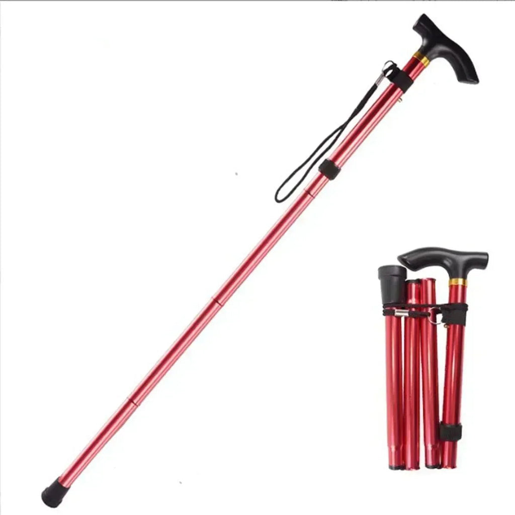 TrekMate Aluminum Trekking Pole — Five Level Height Adjustment, Lightweight, Compact