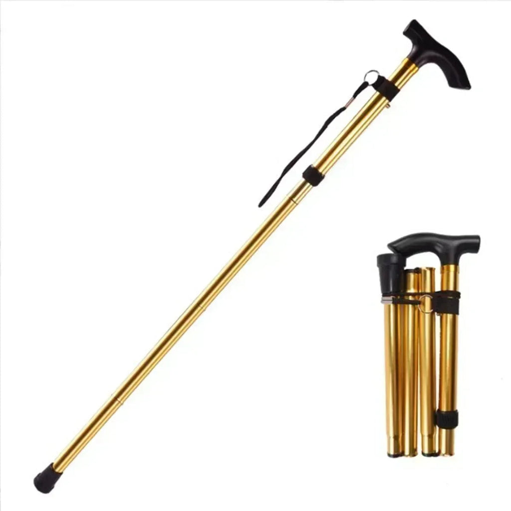 TrekMate Aluminum Trekking Pole — Five Level Height Adjustment, Lightweight, Compact