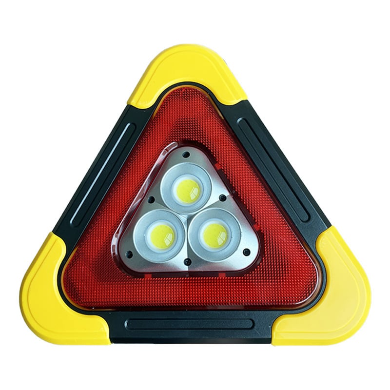 Kompaktní trojúhelníkové COB LED světlo - integrovaná powerbanka
