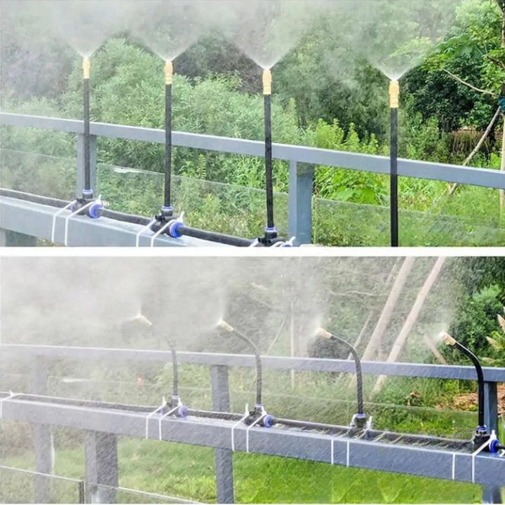 Modulair druppelirrigatiesysteem van 8 mm — Montage zonder gereedschap, gerichte bewatering van de wortelzone