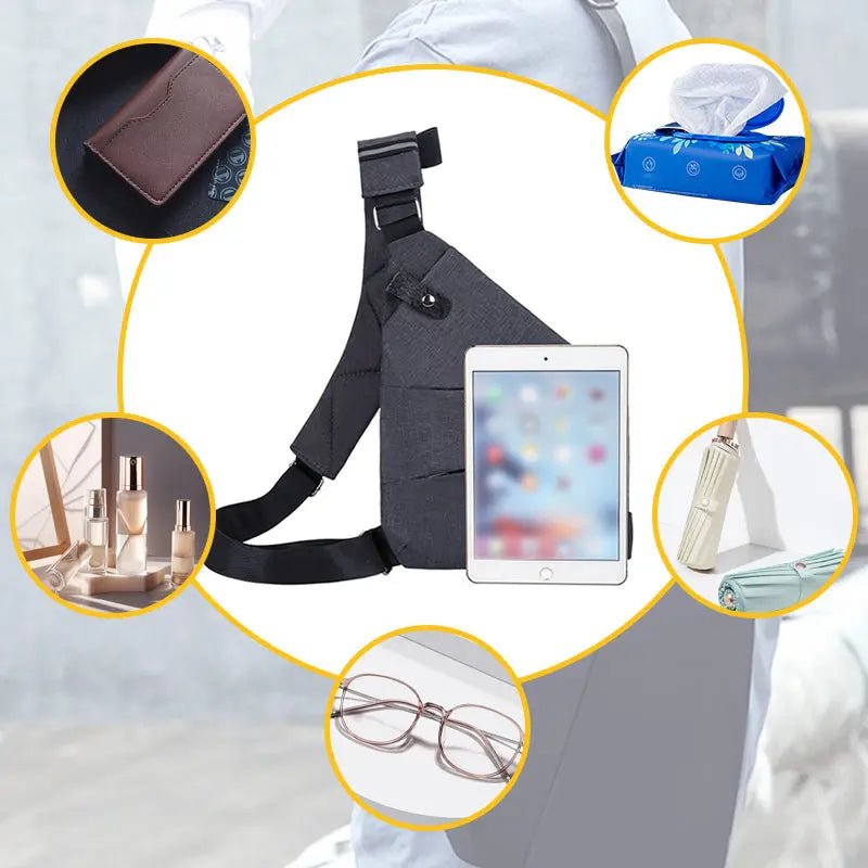 TrailGuard Lightweight Anti-Theft Bag — Slim Profile, Hidden Zippers