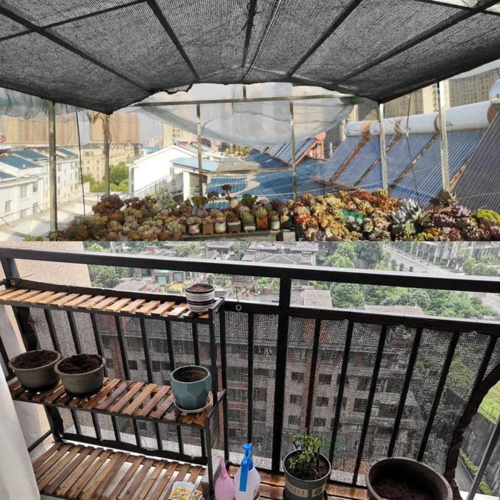 Outdoor Sunshade Net With 85 Percent UV Blocking For Garden Or Terrace