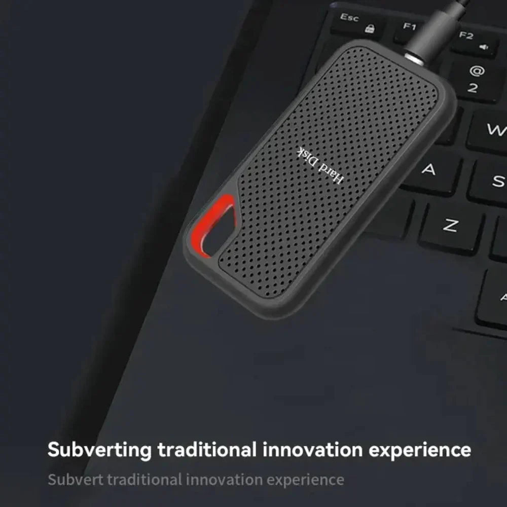 Bezpečný vysokorychlostní přenosný SSD disk - kompaktní konstrukce odolná proti nárazům