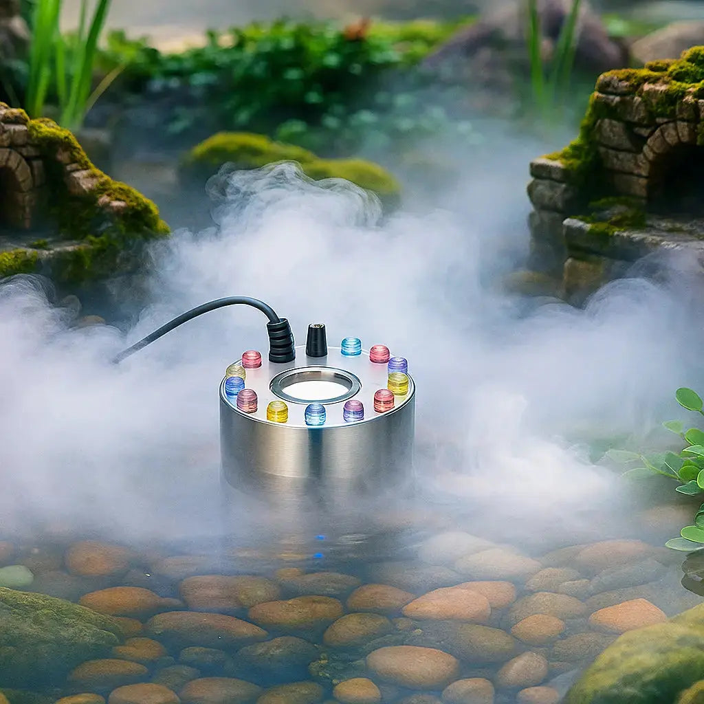 Ultrasonic Mist Generator With Water Level Sensor For Fountains And Aquariums