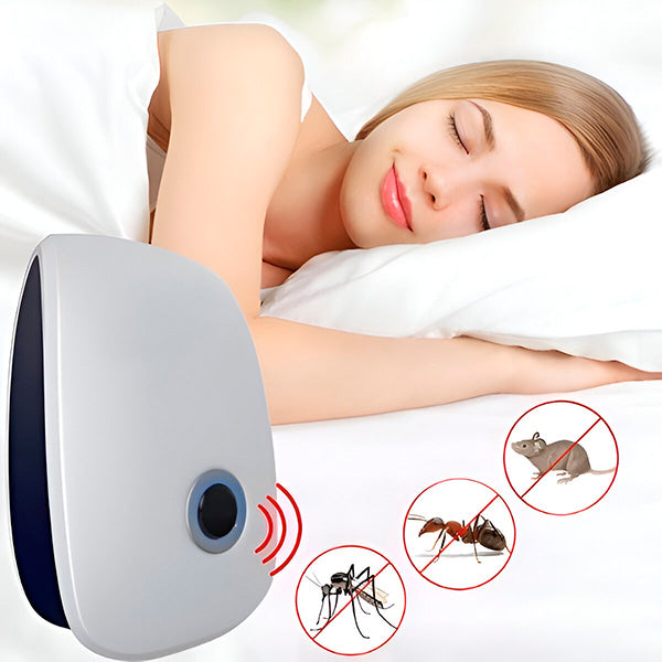 Sonic Pest Deterrent For Home And Office Up To 100 Square Meters Plug In