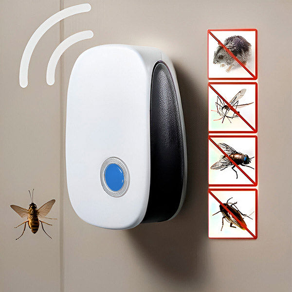 Sonic Pest Deterrent For Home And Office Up To 100 Square Meters Plug In